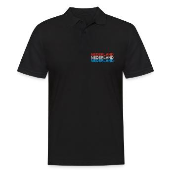 NIEDERLANDE Nederland Pays-Bas Pays-Bas - Polo Homme - noir - Devant - Kai (181cm)