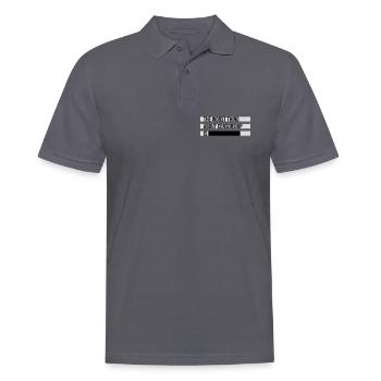 The Worst Thing About Censorship Is Lustig Ironie - Männer Poloshirt - Anthrazit - Vorne - Nico (186cm)
