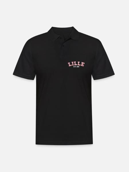 Lille Fondée en 1986 - Polo Homme - noir