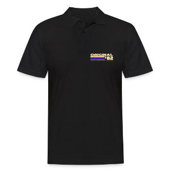Original 82 Retro Rainbow - Men's Polo Shirt - black - Front - Kai (181cm)