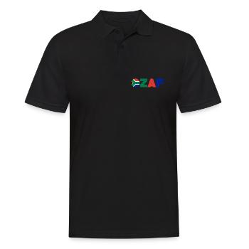 Afrique du Sud - Polo Homme - noir - Devant - Kai (181cm)