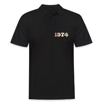 1974 - Polo Homme - noir - Devant - Kai (181cm)