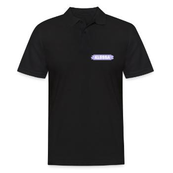 Alessa en tant qu’enfant - Polo Homme - noir - Devant - Kai (181cm)