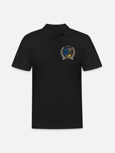Tenue de soudeur pour fiers métallurgistes et - Polo Homme - noir