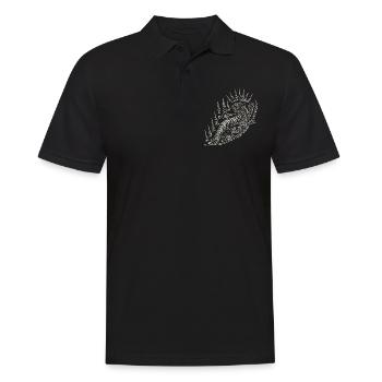 Sak Yant Thai Tattoo Tiger AnimalIsh Cool - Men's Polo Shirt - black - Front - Kai (181cm)