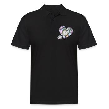 Hearts of watches - Men's Polo Shirt - black - Front - Kai (181cm)