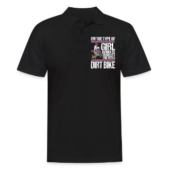 Moto de motocross - Polo Homme - noir - Devant - Kai (181cm)