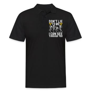 Radiologie Radiologe - Männer Poloshirt - Schwarz - Vorne - Kai (181cm)