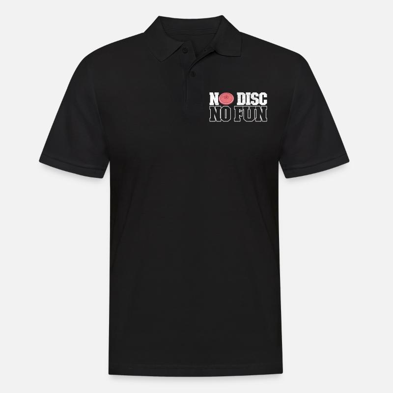 Discus thrower discus throw - Men's Polo Shirt - black