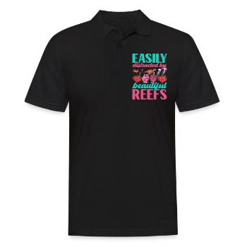 Marine Biology Marine Biologist - Men's Polo Shirt - black - Front - Kai (181cm)