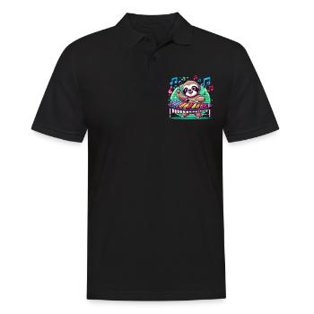 Vibraphon, vibraphonist - Men's Polo Shirt - black - Front - Kai (181cm)