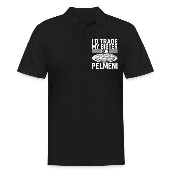 Pelmeni Cuisine russe - Polo Homme - noir - Devant - Kai (181cm)