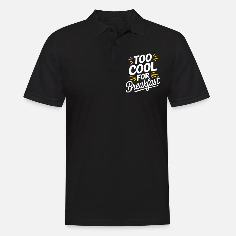 Intermittent fasting Intermittent fasting - Men's Polo Shirt - black
