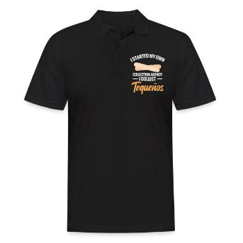 J’ai créé mon propre bureau de collecte - Polo Homme - noir - Devant - Kai (181cm)