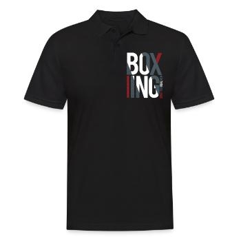 boxe - Polo Homme - noir - Devant - Kai (181cm)