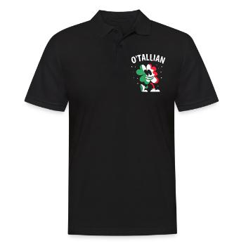 O’tallian Irlandais Irlandais Saint-Patrick - Polo Homme - noir - Devant - Kai (181cm)