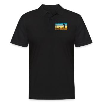 Le cyclisme est ma saison préférée - Polo Homme - noir - Devant - Kai (181cm)