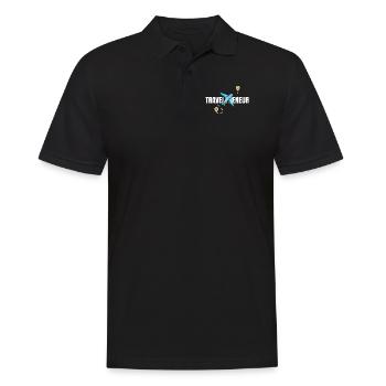Agence de voyage Travel Preneur - Polo Homme - noir - Devant - Kai (181cm)