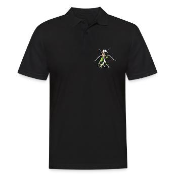 Fly Insects Fly Fly Symbol Vector - Men's Polo Shirt - black - Front - Kai (181cm)