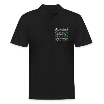 1999 - Born 1999 - Fantastic since 1999 - Men's Polo Shirt - black - Front - Kai (181cm)