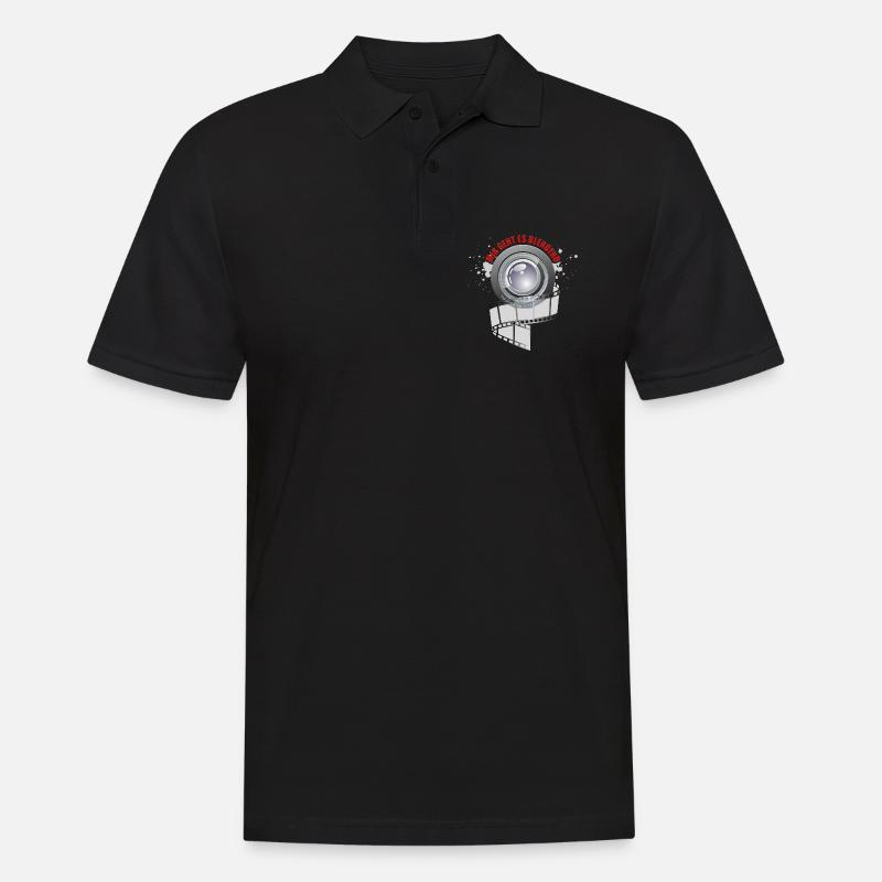 Mir geht es blendend - Männer Poloshirt - Schwarz