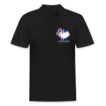 seyðisfjörður - Polo Homme - noir - Devant - Kai (181cm)