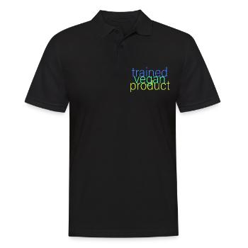 produit végétalien formé - Polo Homme - noir - Devant - Kai (181cm)