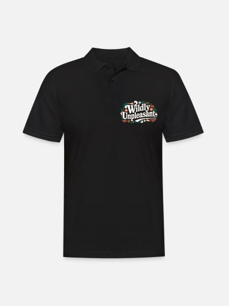Wildly Unpleasant 9 - Männer Poloshirt - Schwarz