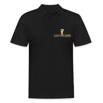 mes pièces font du bon travail - Polo Homme - noir - Devant - Kai (181cm)