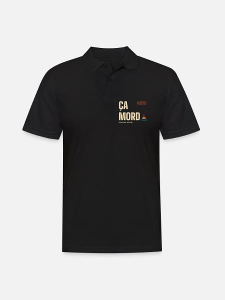 Es beißt - Männer Poloshirt - Schwarz