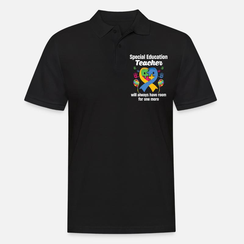Wird Immer Platz Für Eine Weitere Sonderpädagogik - Männer Poloshirt - Schwarz