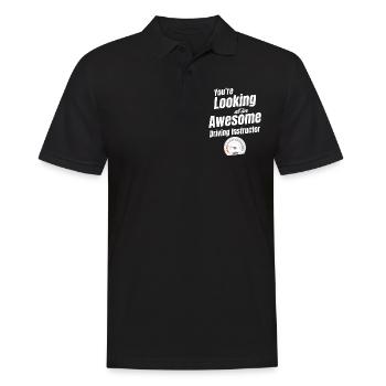 Du Suchst Nach Einem Tollen Fahrlehrer-mechaniker - Männer Poloshirt - Schwarz - Vorne - Kai (181cm)