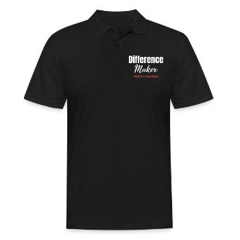 Deputy Secretary of the Administrative Group, - Men's Polo Shirt - black - Front - Kai (181cm)