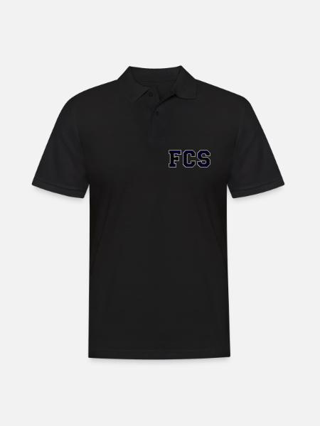 FCS - 1.FC Saarbrücken - Männer Poloshirt - Schwarz