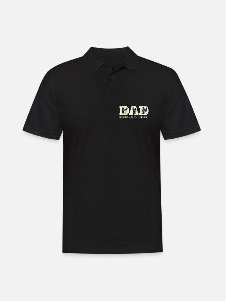 Der Arborist, die Legende – Lustiges Arborist-Geschenk - Männer Poloshirt - Schwarz