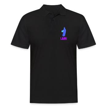 Lami das Lama - Polo Homme - noir - Devant - Kai (181cm)