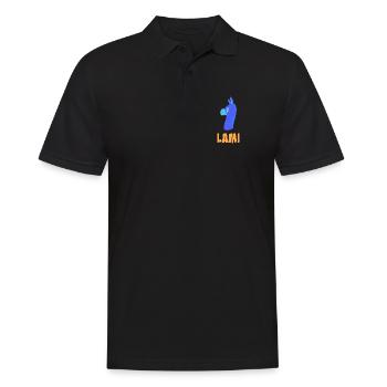 Lami das Lama - Polo Homme - noir - Devant - Kai (181cm)