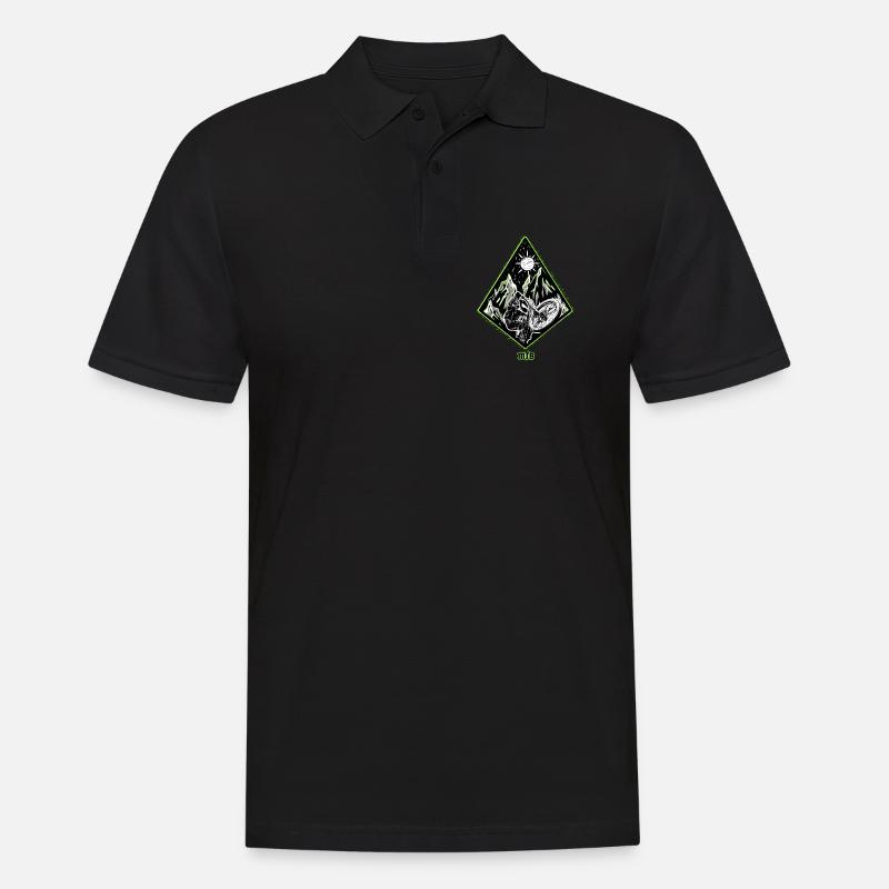 Mtb 1 04 - Männer Poloshirt - Schwarz