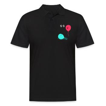 Biologie Science Chimie Laboratoire Cadeau - Polo Homme - noir - Devant - Kai (181cm)
