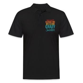 Bruder - Männer Poloshirt - Schwarz - Vorne - Kai (181cm)
