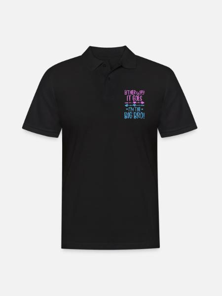 Frère - Polo Homme - noir