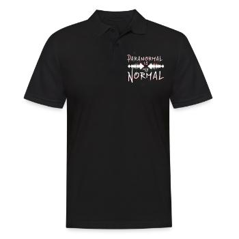 Ghost Hunter, compteur EMF, caméra thermique - Polo Homme - noir - Devant - Kai (181cm)