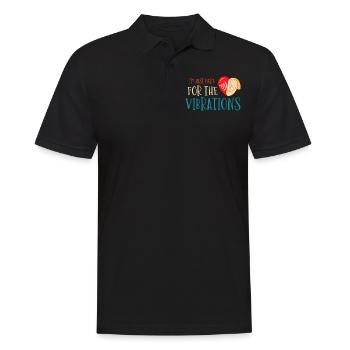 Gehörloser Stolz, Gehör, Behinderte, Taubheit - Männer Poloshirt - Schwarz - Vorne - Kai (181cm)