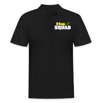 Gehörloser Stolz, Gehör, Behinderte, Taubheit - Männer Poloshirt - Schwarz - Vorne - Kai (181cm)
