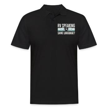 Camping-car, Camping-car, Camping camping-car - Polo Homme - noir - Devant - Kai (181cm)