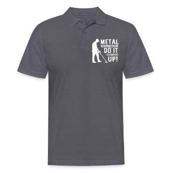 Medizinischer Kodierer Medizinischer Programmierer - Männer Poloshirt - Anthrazit - Vorne - Nico (186cm)