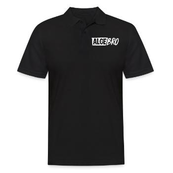 Algebra, Analysis, Wissenschaft, Mathematik - Männer Poloshirt - Schwarz - Vorne - Kai (181cm)