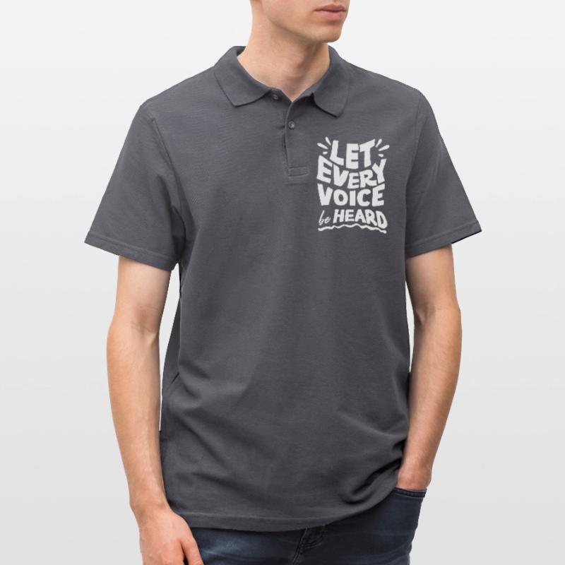 Speech-language pathology, speech-language pathologist Men's Polo Shirt