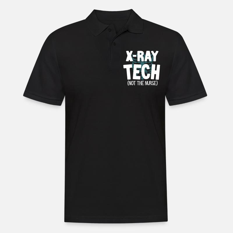 Xray Tech, Xray Technician - Men's Polo Shirt - black