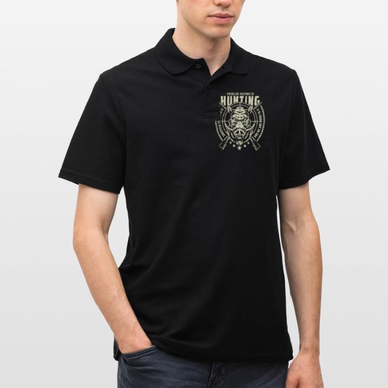 PROBLEM SOLVING IS HUNTING 2 Polo Homme